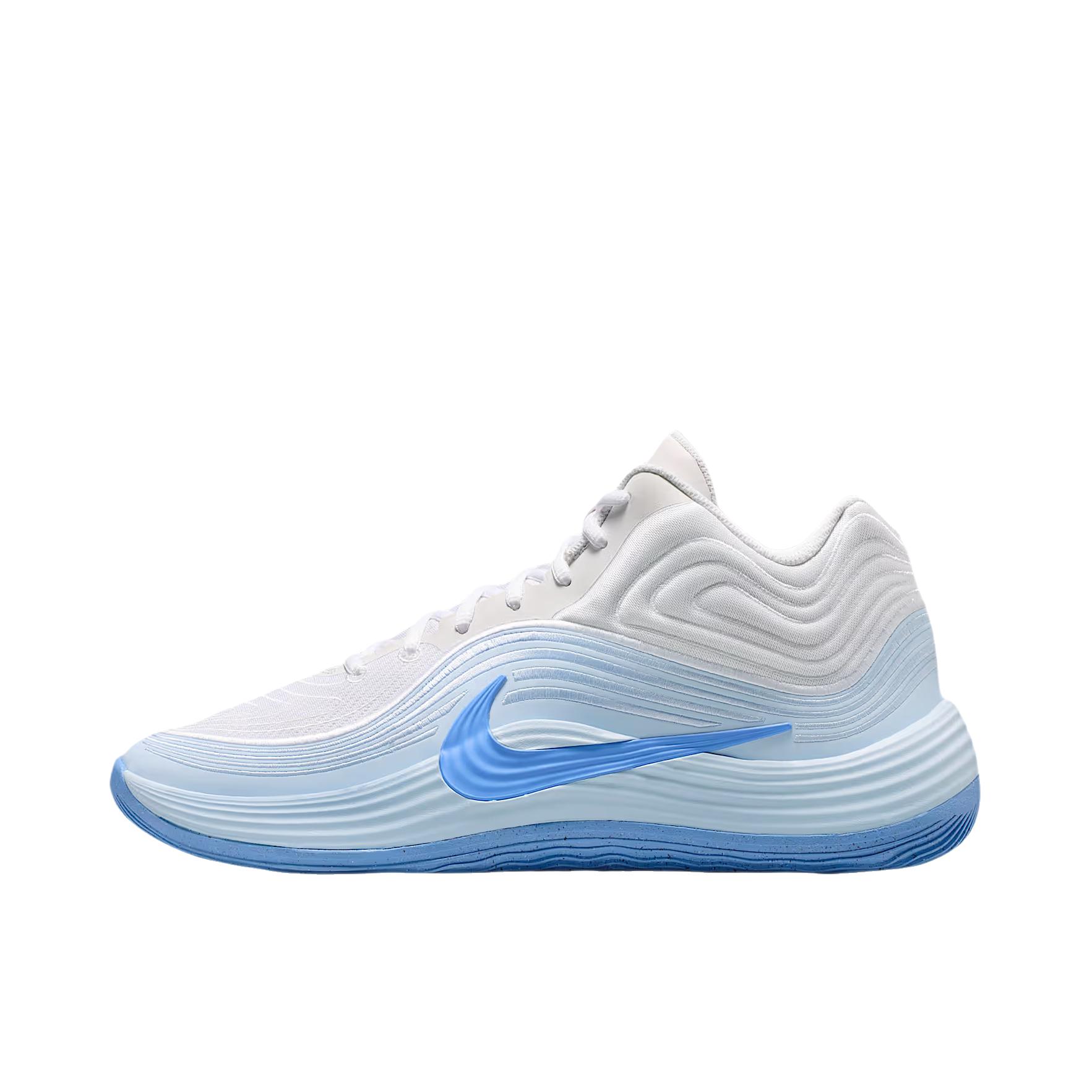 推荐商品：Nike Precision精密 8 篮球鞋 舒适透气百搭时尚抗扭缓震 白色/氢蓝色/皇家脉冲/皇家脉冲
