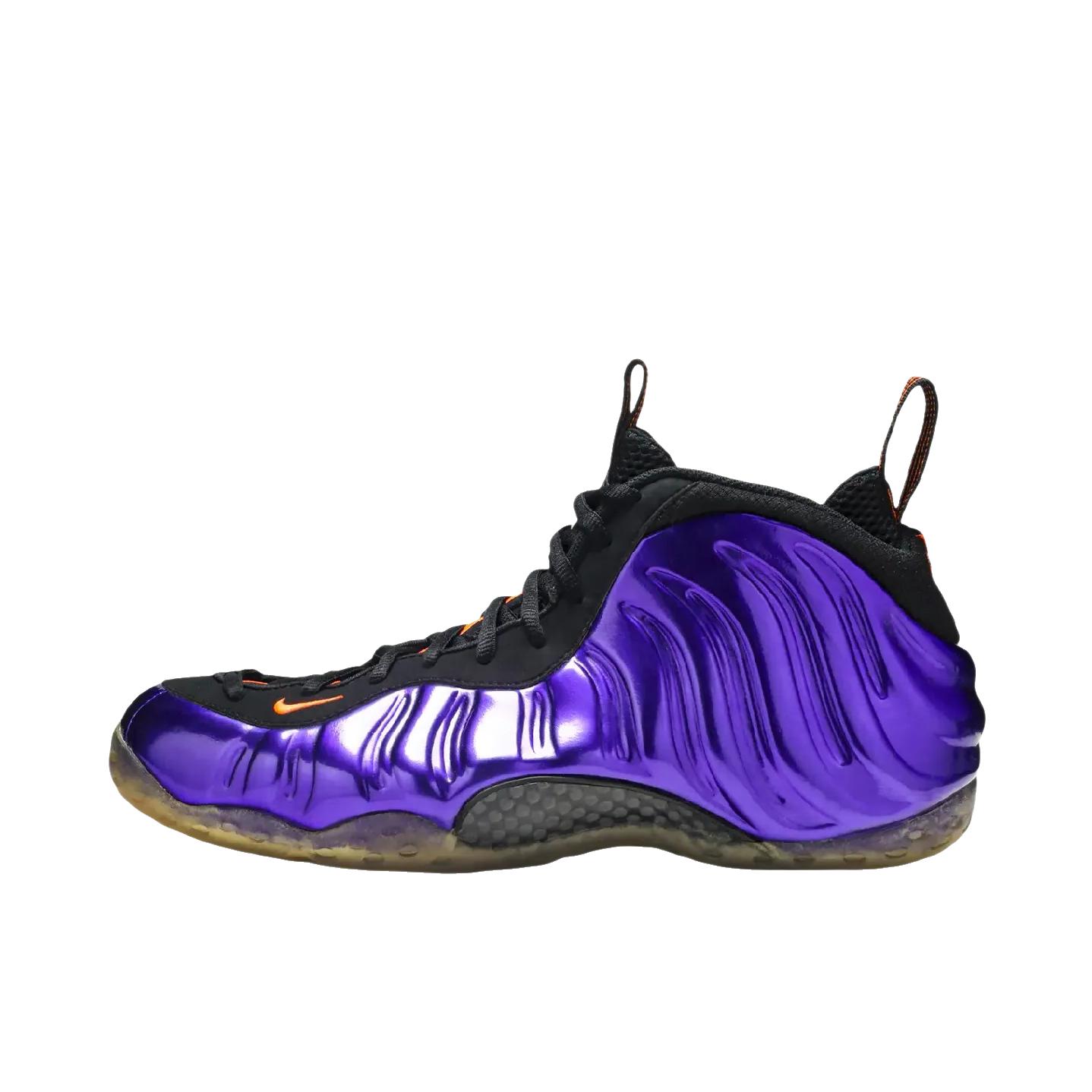 推荐商品：Nike/耐克 Air Foamposite Pro 篮球鞋 喷泡防滑耐磨复古运动中帮 2026版/电紫色/全橙色/黑色