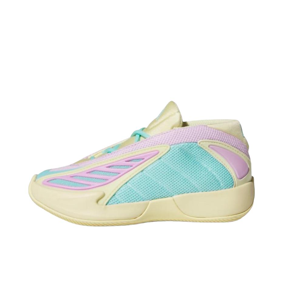 推荐商品：adidas AE2 爱德华兹2代 篮球鞋 支撑防滑耐用训练贴合 大童/黄色/紫色