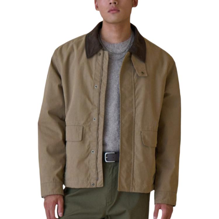 推荐商品：musinsa standard 工装薄款长袖夹克 MMDJJ3Z07-KE 卡其米