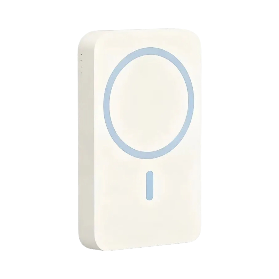 推荐商品：智酷侠 10000mAh 5W/10W/10.5W/15W/22.5W 自带线 移动电源 强磁吸附 双向快充 DX126