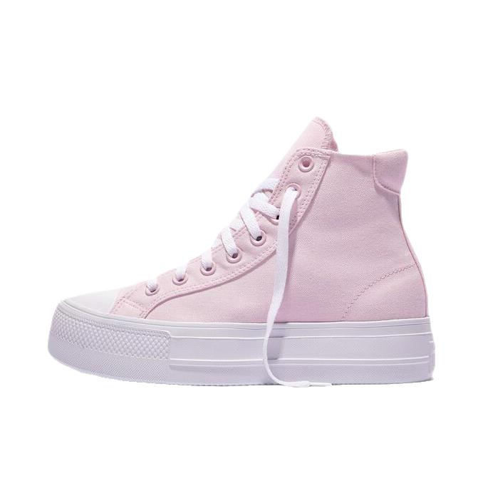推荐商品：Converse/匡威 All Star Lift Platform 帆布鞋 透气防滑系带圆头 女款/樱花粉