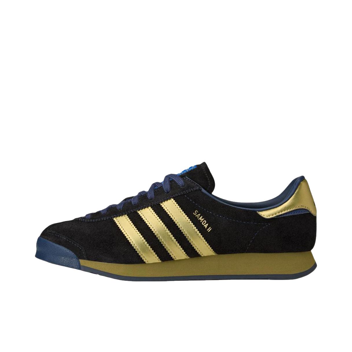 推荐商品：adidas Originals SAMOA II SPEZIAL 运动休闲鞋 经典舒适 黑色/金色