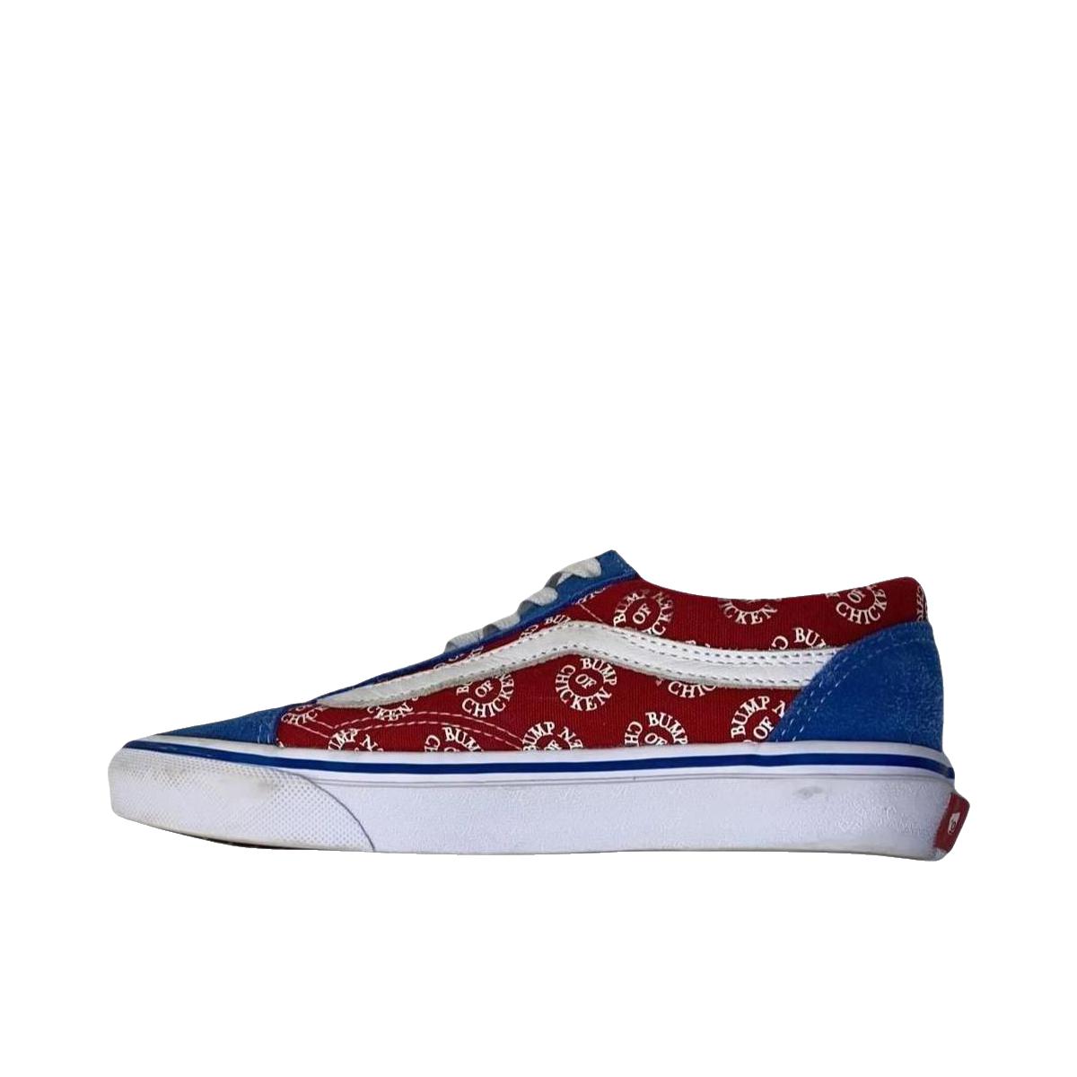 推荐商品：Vans/范斯 Old Skool 滑板鞋 板鞋 轻便防滑复古舒适经典 BUMP OF CHICKEN联名/蓝色