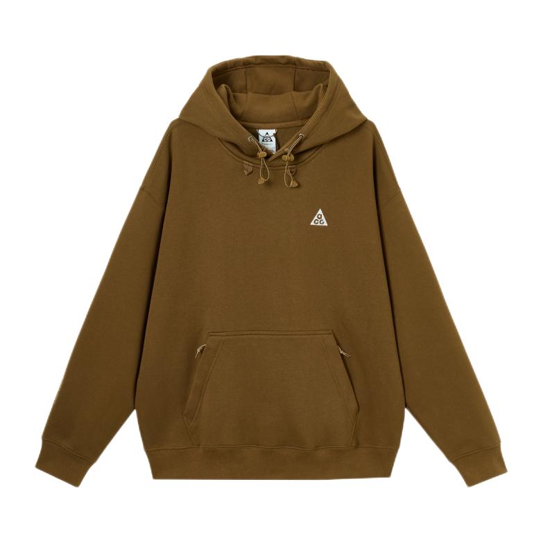 Nike/耐克 THERMA-FIT ACG系列套头加绒连帽长袖卫衣 IM9347 棕