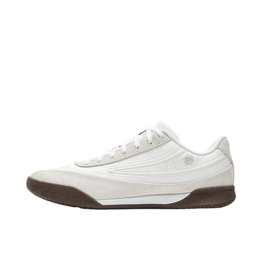 推荐商品：FILA/斐乐 TENNIS 云息鞋 板鞋 薄底鞋 网球圆头系带 女款/白棉花糖
