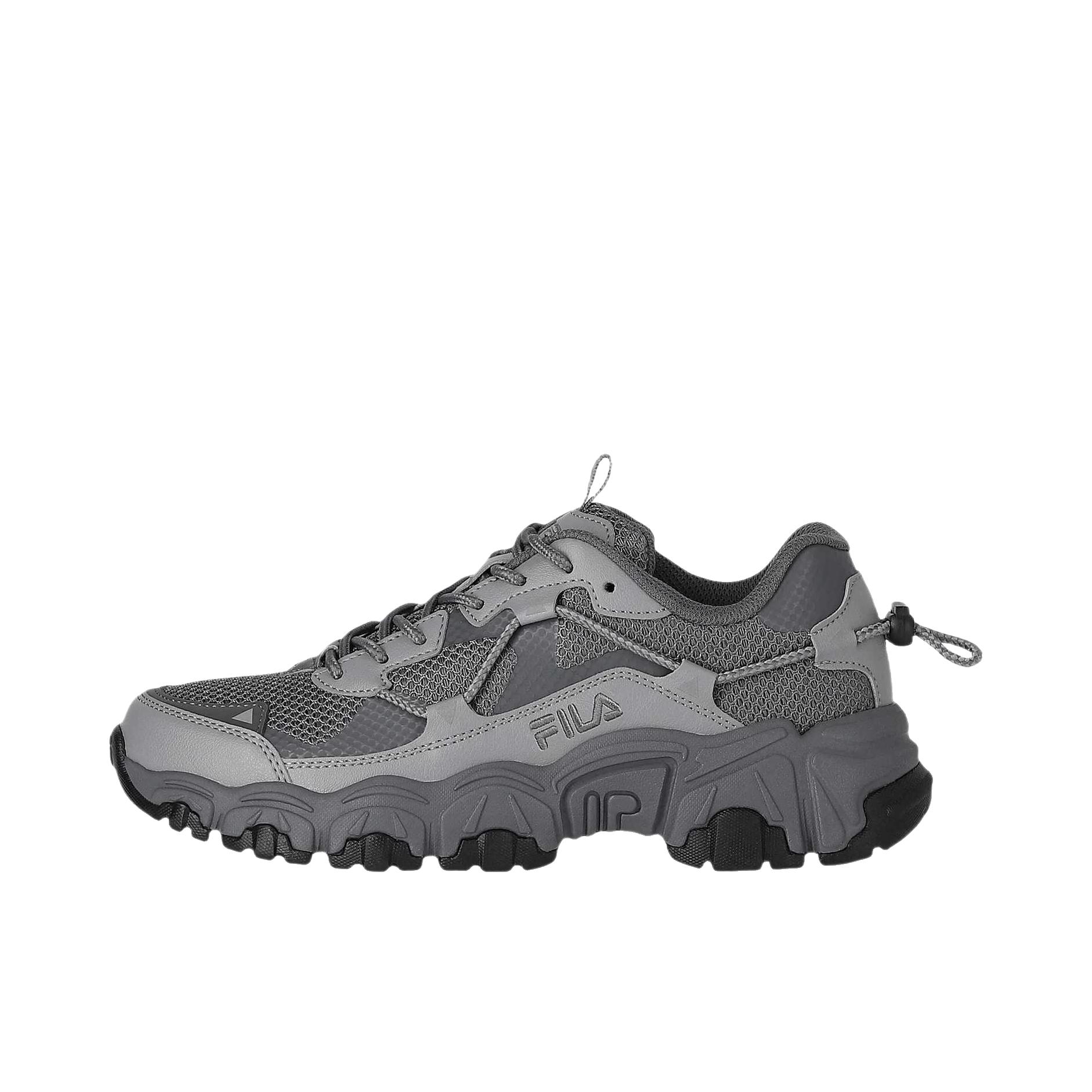 推荐商品：FILA/斐乐 猫爪1代 老爹鞋 复古百搭时尚休闲运动舒适防滑耐磨减震透气轻便厚底增高合成革 灰色/浅灰色