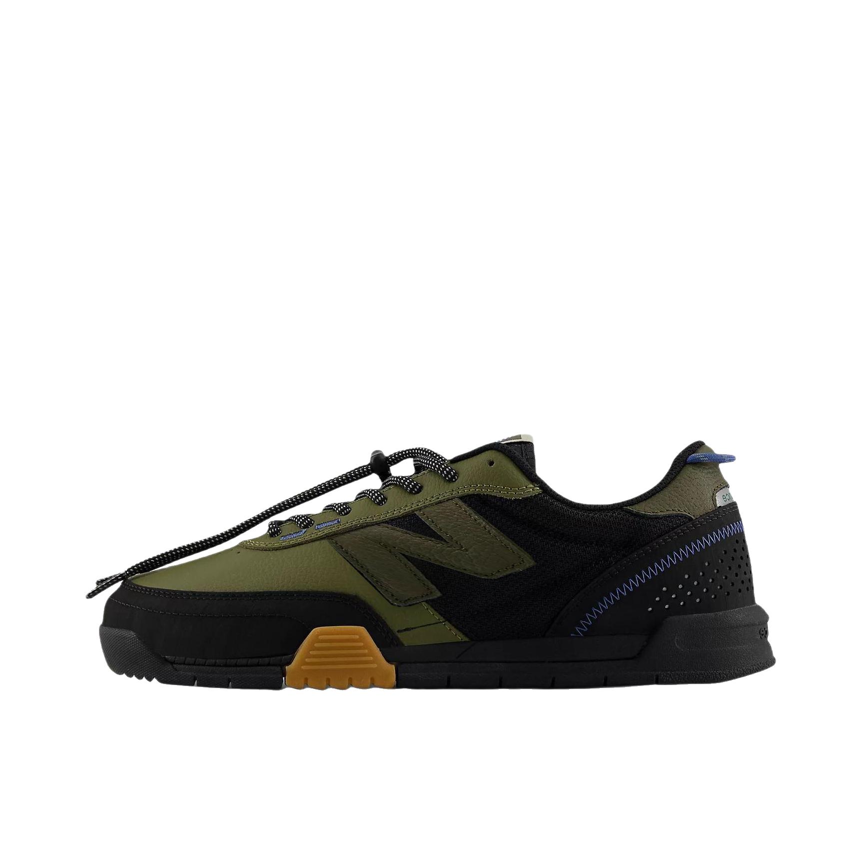 推荐商品：New Balance 440 防滑耐磨 舒适透气 简约 运动休闲鞋 D宽/军绿色/黑色