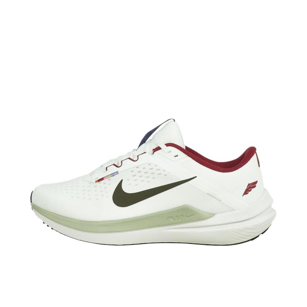 推荐商品：Nike Air Winflo 10 跑鞋 缓震回弹耐磨网面透气支撑短跑长跑圆头 红色
