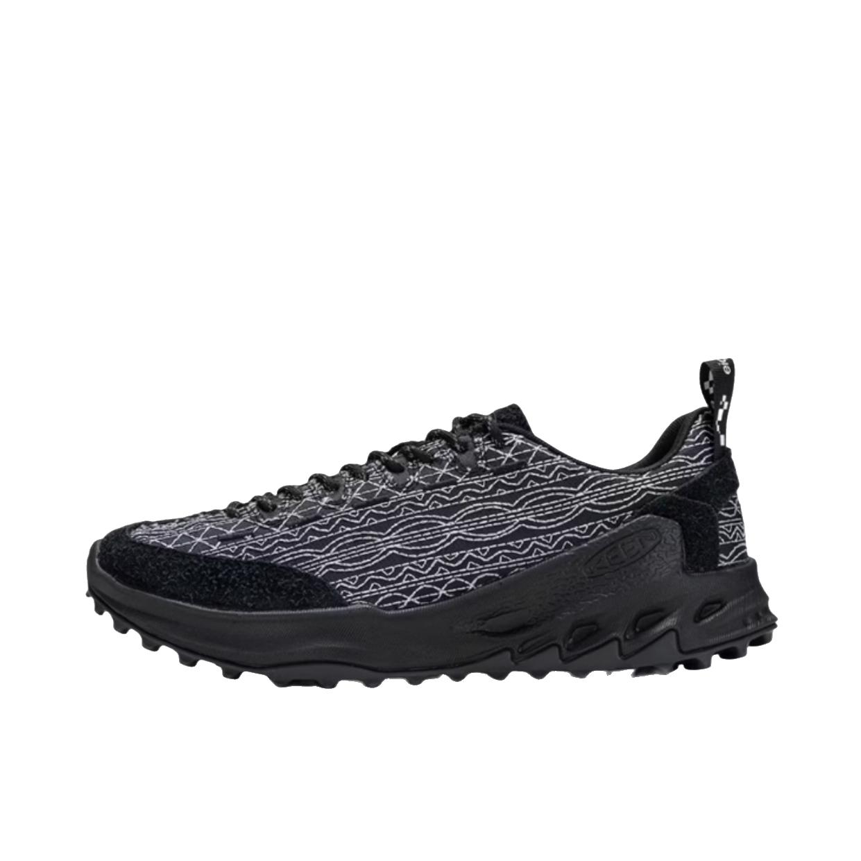 推荐商品：KEEN/科恩 JASPER ZIONIC 18 EAST 户外休闲鞋 山系潮时尚舒适 黑色