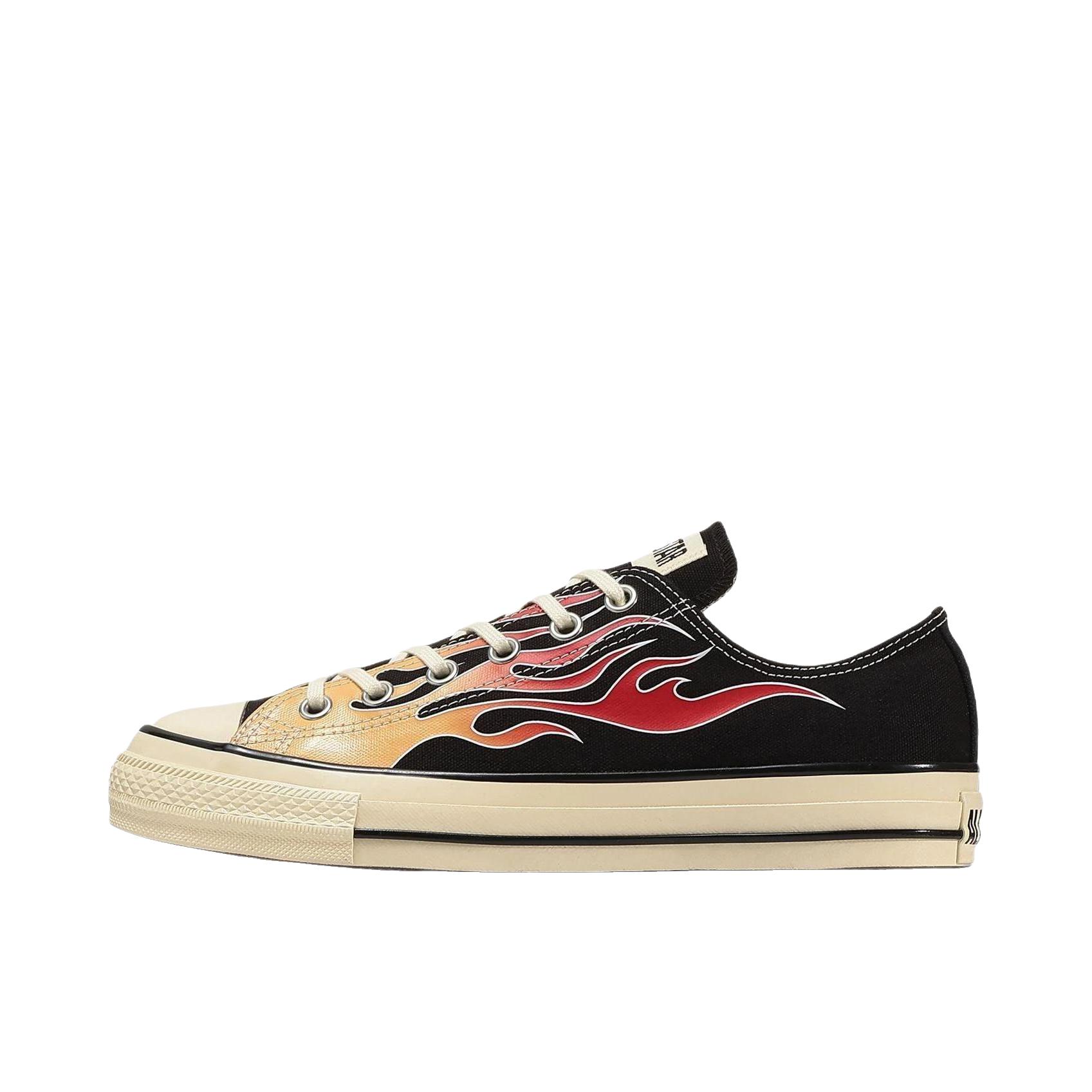 推荐商品：Converse/匡威 All Star Aged IGNT OX 帆布鞋 平跟系带圆头 黑色