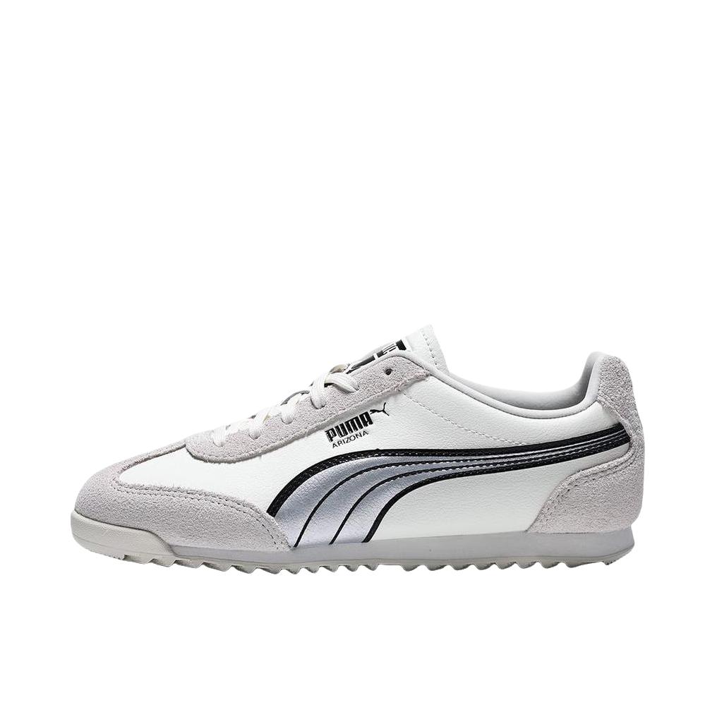 推荐商品：Puma/彪马 Arizona Classic 运动休闲鞋 T头轻盈防滑耐磨百搭情侣薄底 白色/银色