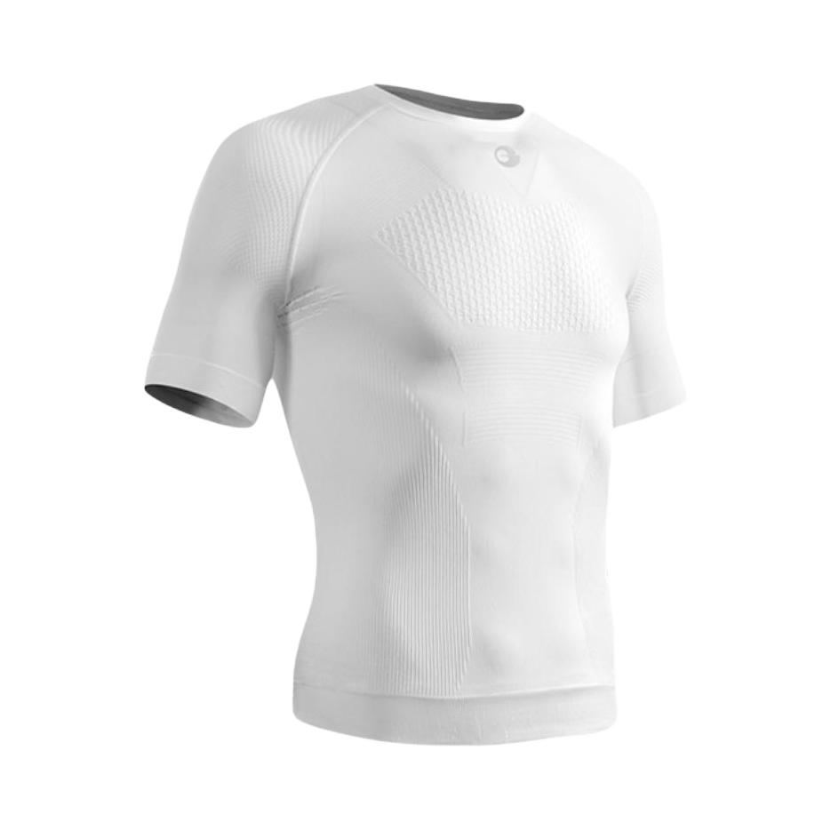 推荐商品：golovejoy/高乐捷 透气速干跑步短袖紧身衣 JS10-G 高级白