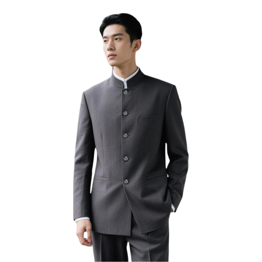 推荐商品：帝坤 学院风修身休闲套装 J2DK26A 藏青