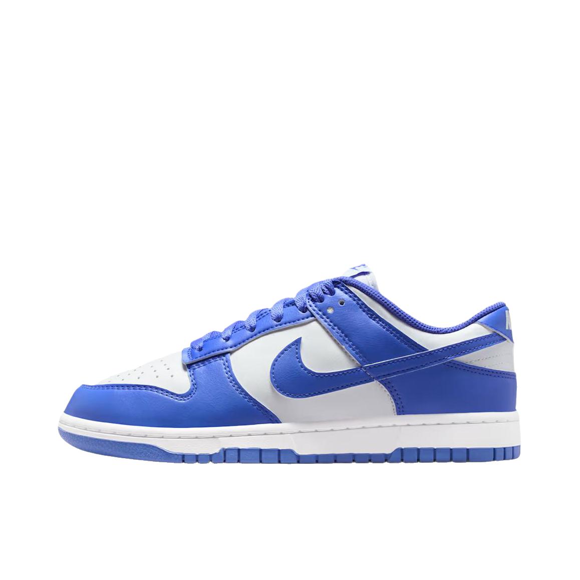 推荐商品：Nike Dunk 板鞋 经典复古百搭 白色/靛蓝色