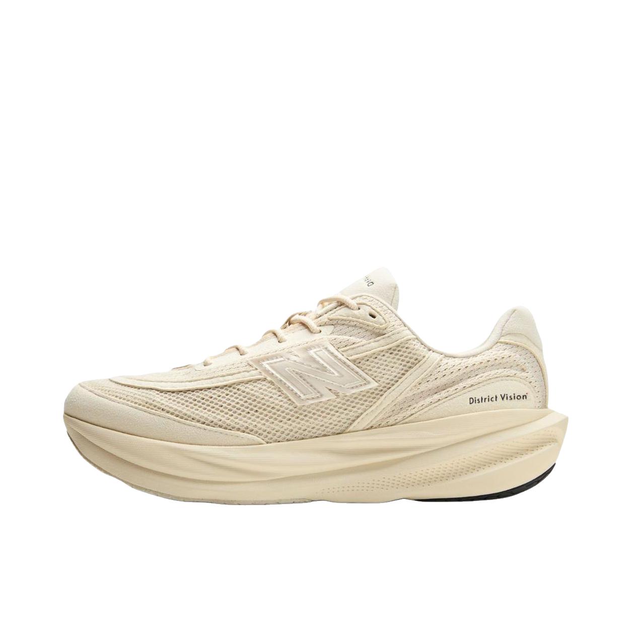 推荐商品：New Balance 1080 v15 跑鞋 舒适时尚耐磨贴合慢跑 District Vision联名/B宽/米色