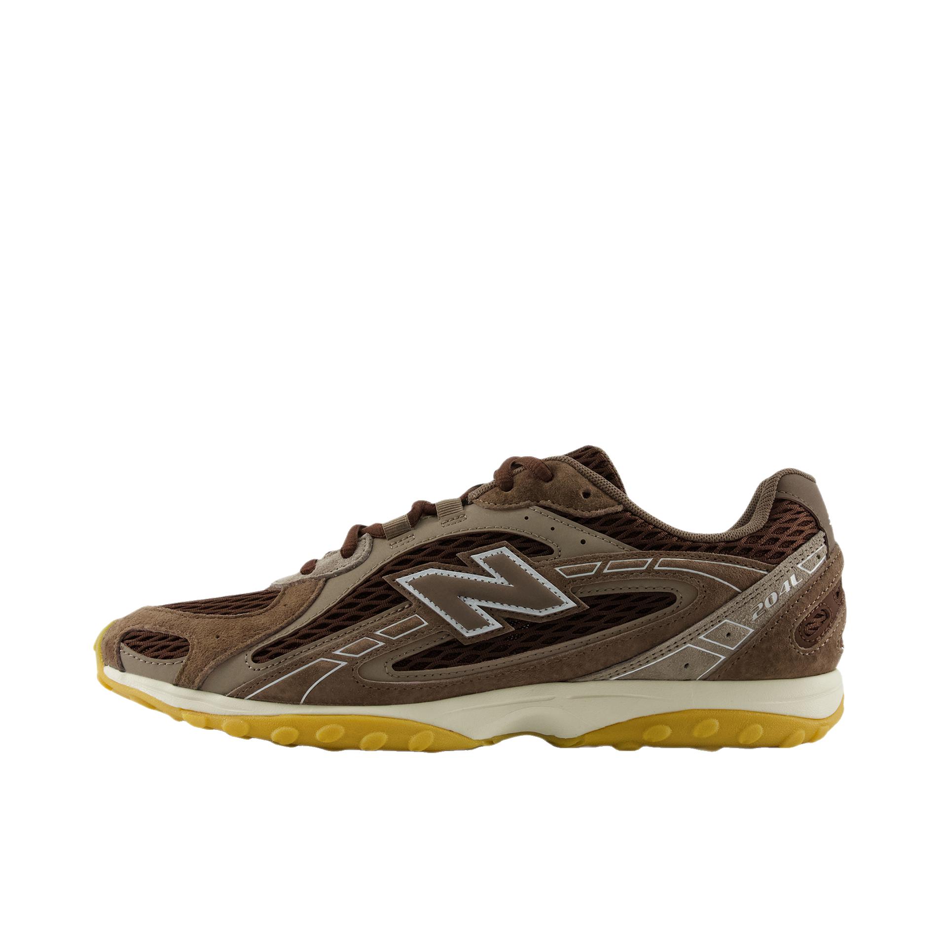 推荐商品：New Balance 204L 德训鞋 运动休闲鞋 系带轻盈薄底芭蕾风 D宽/浅咖色