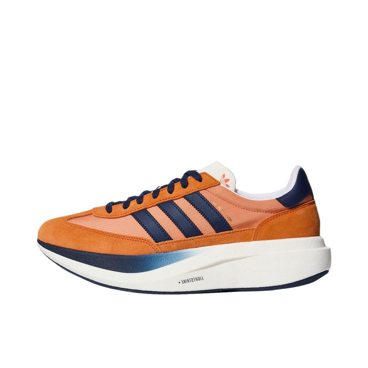 推荐商品：adidas SL 72 PRO T头鞋 运动休闲鞋 防滑耐磨透气贴合跑步风复古 半冲击橙/深靛蓝/象牙白