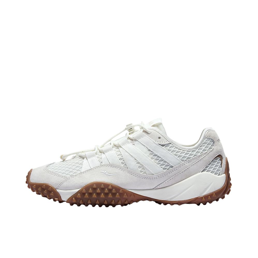 推荐商品：Saucony/索康尼 SURGE SPIKES 80S 跑鞋 复古运动休闲包裹性时尚训练 女款/米色
