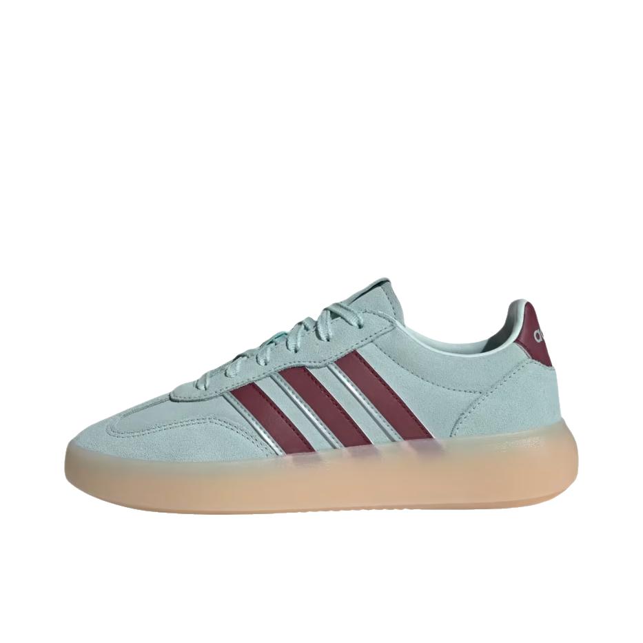推荐商品：adidas BARREDA DECODE T头鞋 德训鞋 板鞋 百搭复古时尚简约防滑耐磨舒适轻便透气薄底贴合支撑 光环薄荷绿/暗影红/魔法灰/金属色