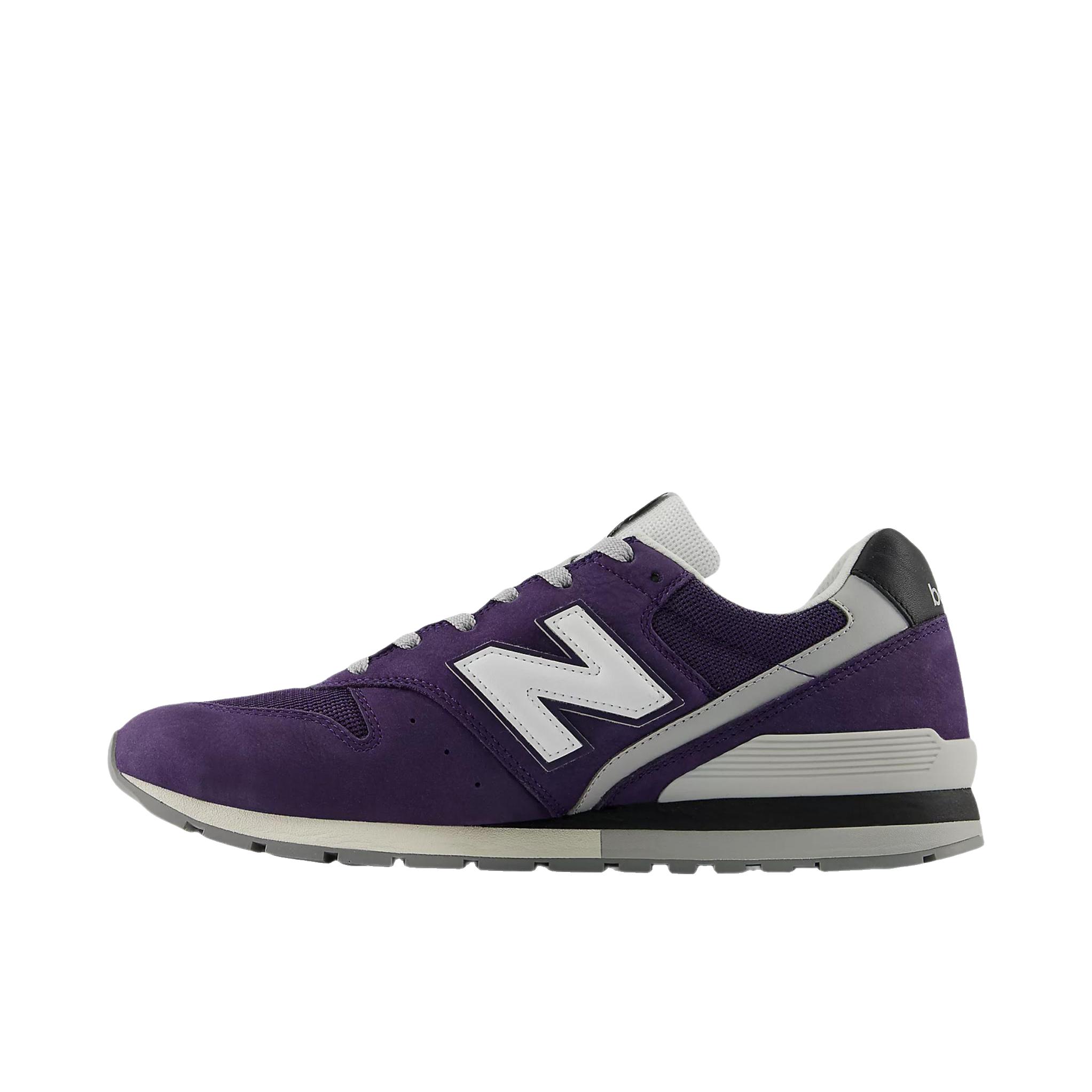 推荐商品：New Balance 996 织物 时尚复古 减震轻便 防滑耐磨 舒适透气 支撑 包裹性 增高 薄底 马拉松 人造革 防水 慢跑 运动休闲鞋 D宽/茄子紫