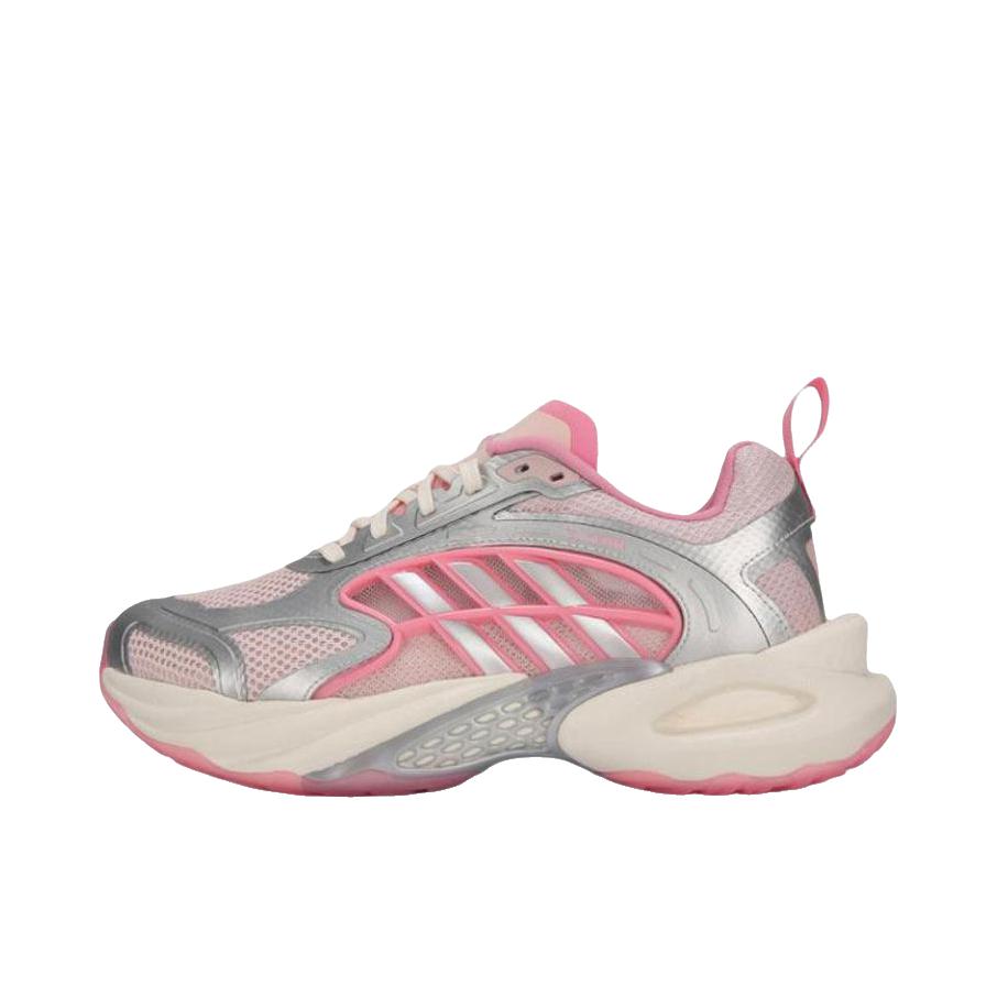 推荐商品：adidas CLIMACOOL VENTO 4.0 跑鞋 运动减震跑步 女款/粉色/银色