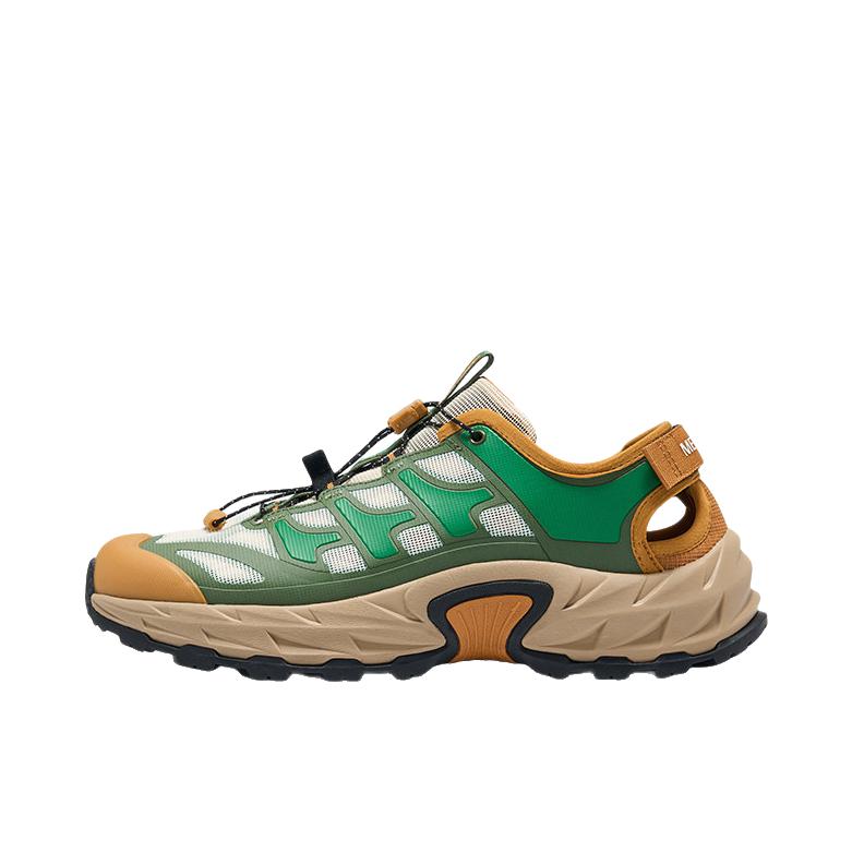 推荐商品：Merrell/迈乐 ME SC 溯溪鞋 户外鞋 防滑耐磨透气 棕色/绿色