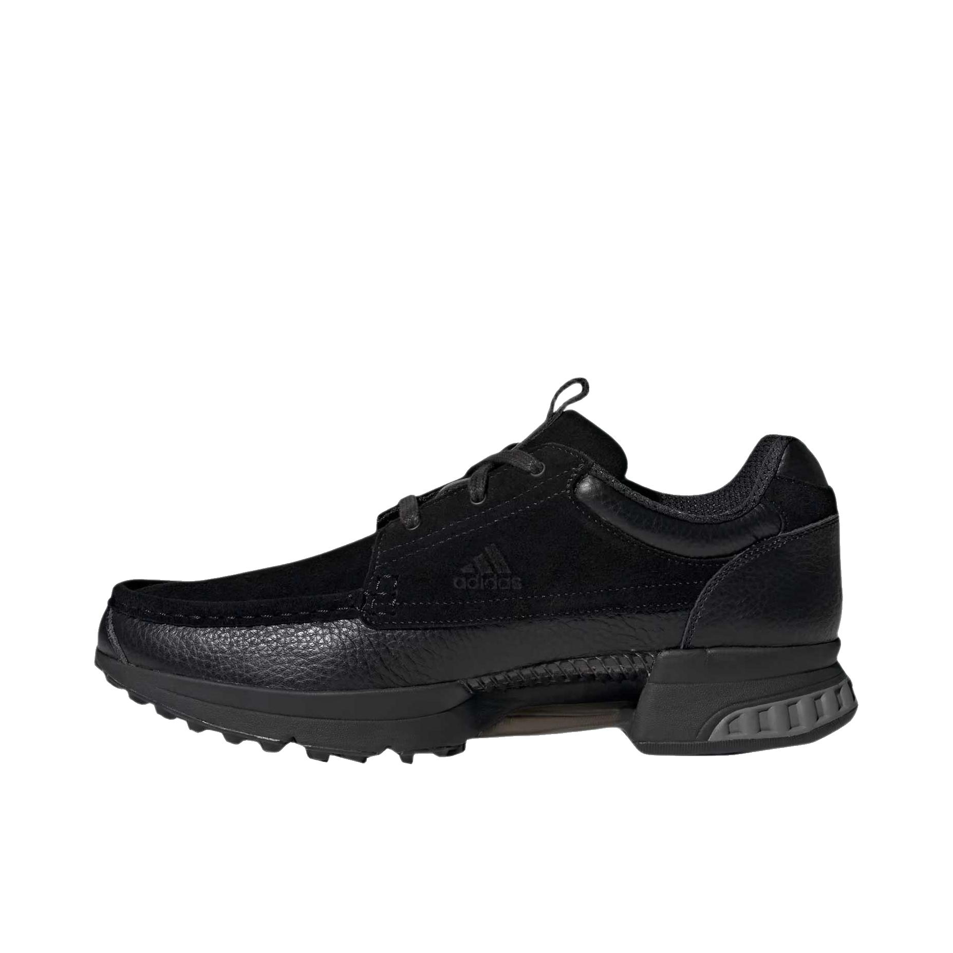 推荐商品：adidas Climacool Boat 运动休闲鞋 圆头厚底防滑耐磨 黑色