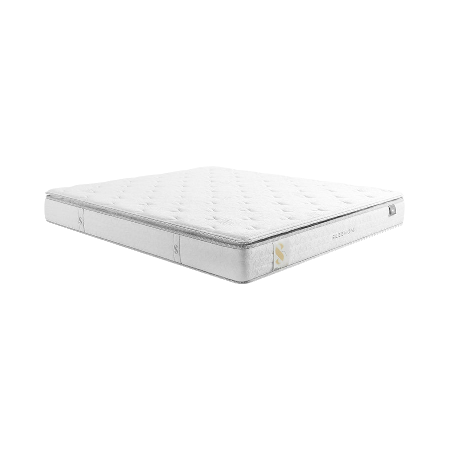 推荐商品：Sleemon/喜临门 【白骑士Plus+】喜临门A类席梦思乳胶黄麻偏硬垫子三区弹簧厚床垫