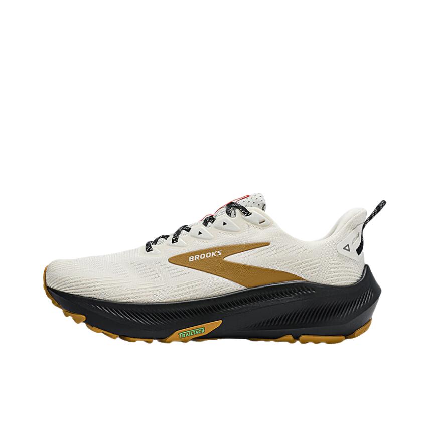推荐商品：BROOKS/布鲁克斯 Ghost Trail 跑鞋 越野橡胶山地 女款/椰奶色/黑色/棕色