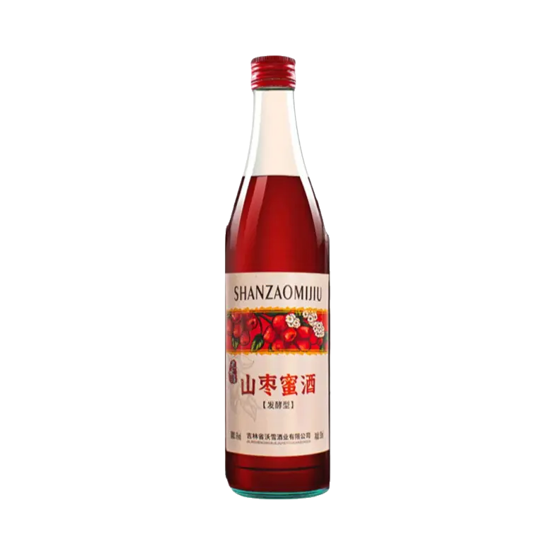 推荐商品：誉宾 发酵型 500ml 6%vol 山枣蜜酒 裸瓶装