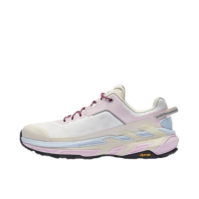 推荐商品：KOLON SPORT/可隆 MOVE ALPHA 2.0 徒步鞋 户外鞋 轻量防滑轻便 白色/粉色