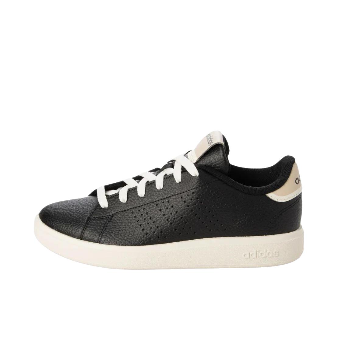 推荐商品：adidas ADVANCOURT 2.0 板鞋 百搭防滑耐磨低帮 男款/深黑色