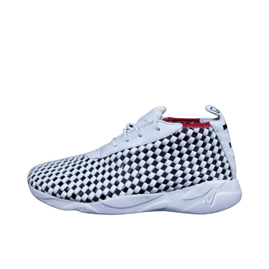 推荐商品：Nike Air Footscape Woven 运动休闲鞋 防滑耐磨舒适百搭 白色/黑色