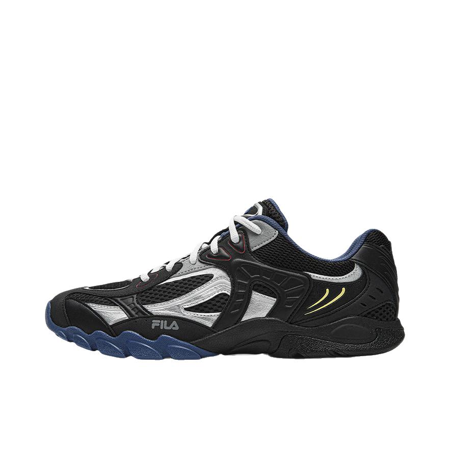 推荐商品：FILA/斐乐 RS-ZERO 运动休闲鞋 复古百搭舒适透气薄底 黑色/太空银