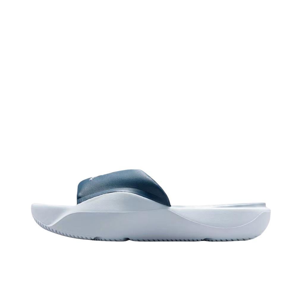 推荐商品：Jordan Franchise Slide 拖鞋 防滑耐磨舒适一字平跟时尚百搭 大童/蓝色