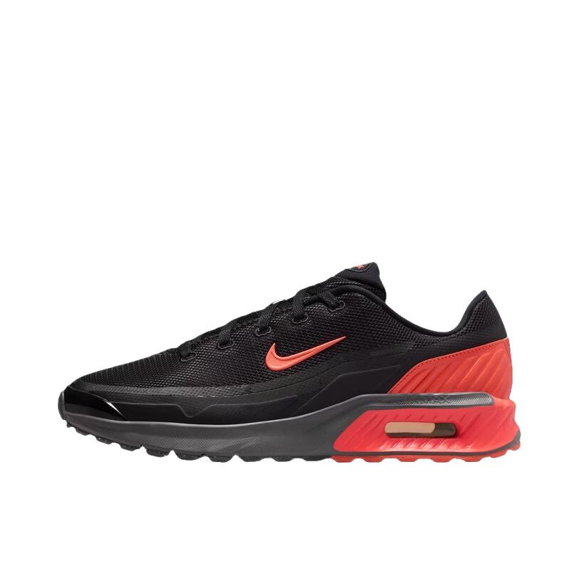 推荐商品：Nike Air Max Bia 跑鞋 简约低帮运动风系带回弹贴合 黑色/亮橙色/铁灰色/煤黑色