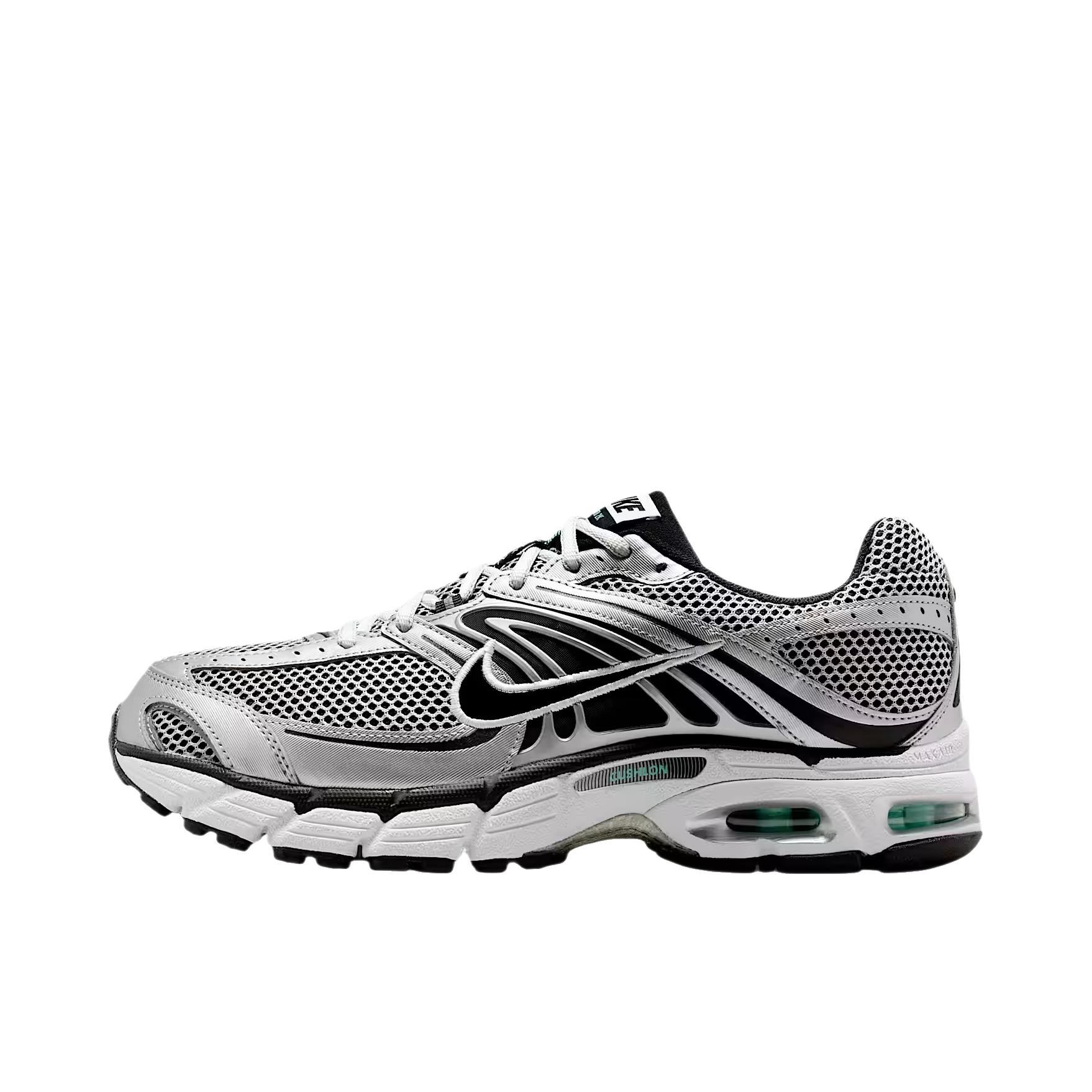 推荐商品：Nike Air Max Moto 2K 跑鞋 百搭耐磨舒适支撑贴合拼接耐穿圆头美观 米白色/金属银色/亮绿色/黑色