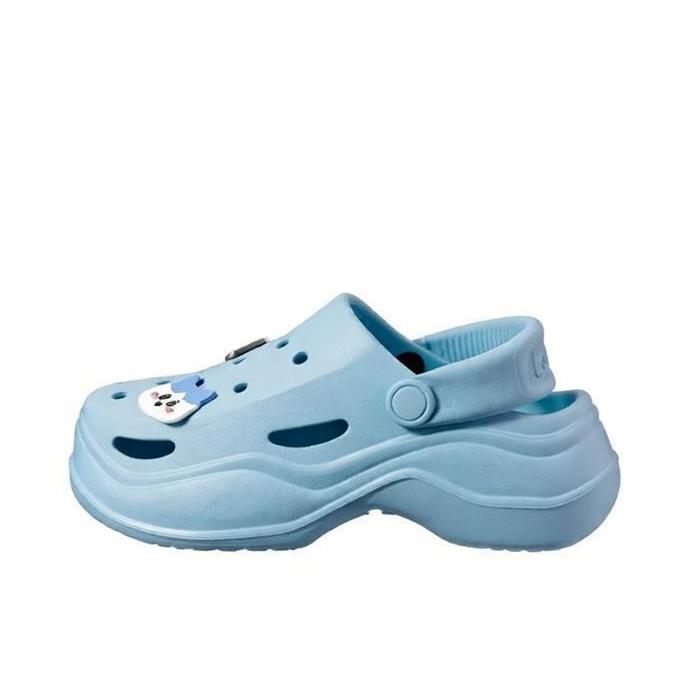 推荐商品：MINISO/名创优品 chiikawa系列 凉鞋 舒适增高防滑耐磨 chiikawa联名/女款/浅蓝色