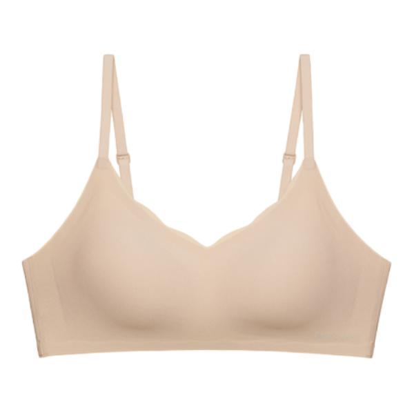 推荐商品：NEIWAI/内外 薄款无钢圈聚拢文胸 女装 NW222WU1107 背扣款-自在裸（杏仁粉） 自然肤