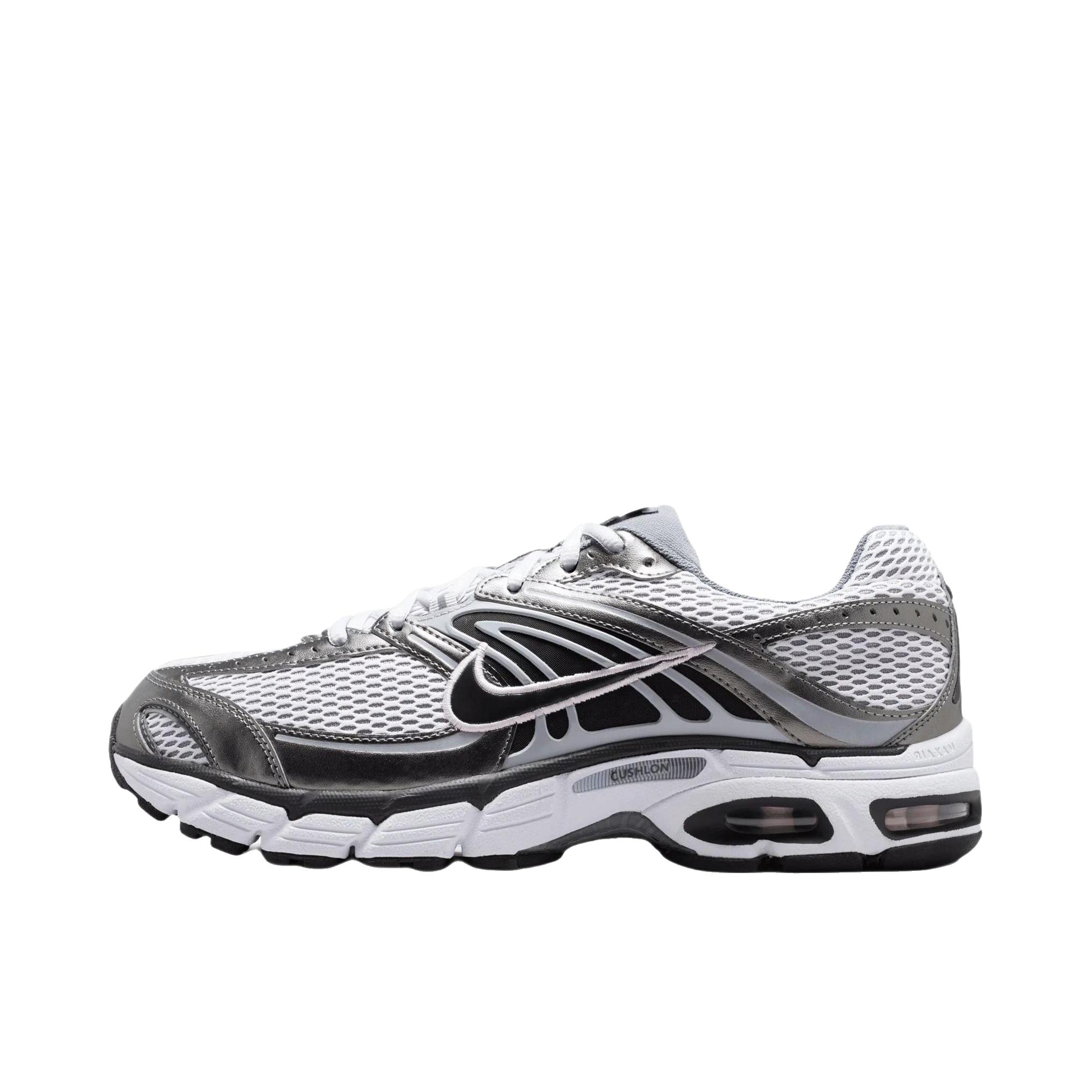 推荐商品：Nike Air Max Moto 2K 跑鞋 百搭耐磨舒适支撑贴合拼接耐穿圆头美观 银色