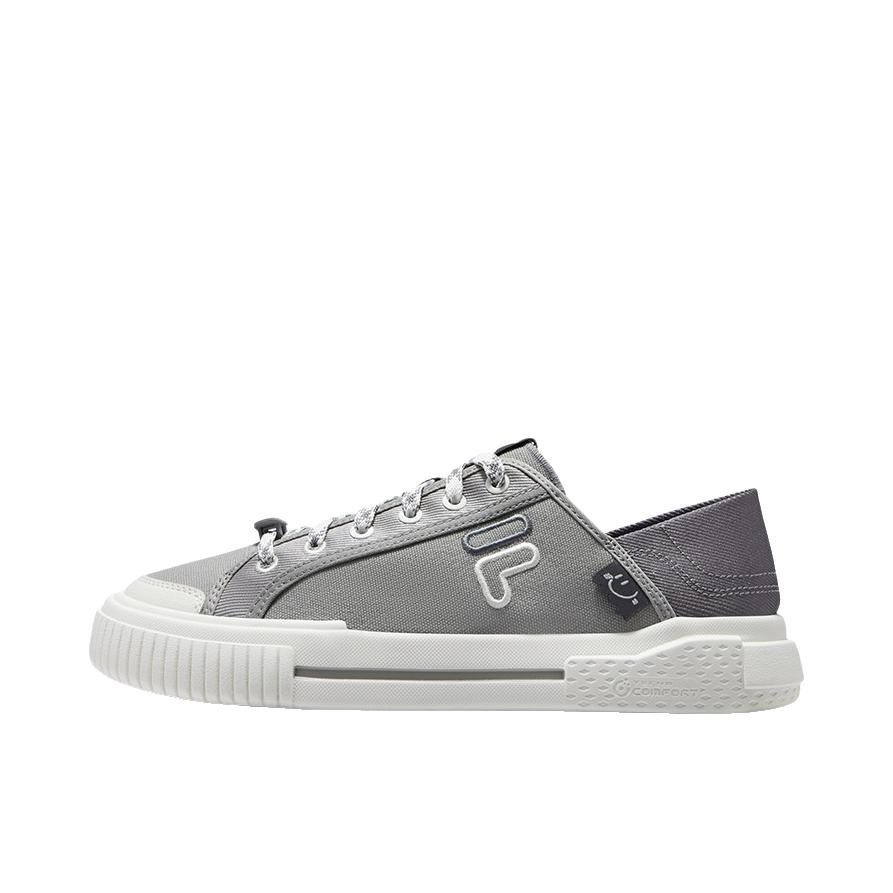 推荐商品：FILA/斐乐 Wallride DX 潮流百搭 简约 运动休闲鞋 T12M228203F 烟雨灰/雪白色