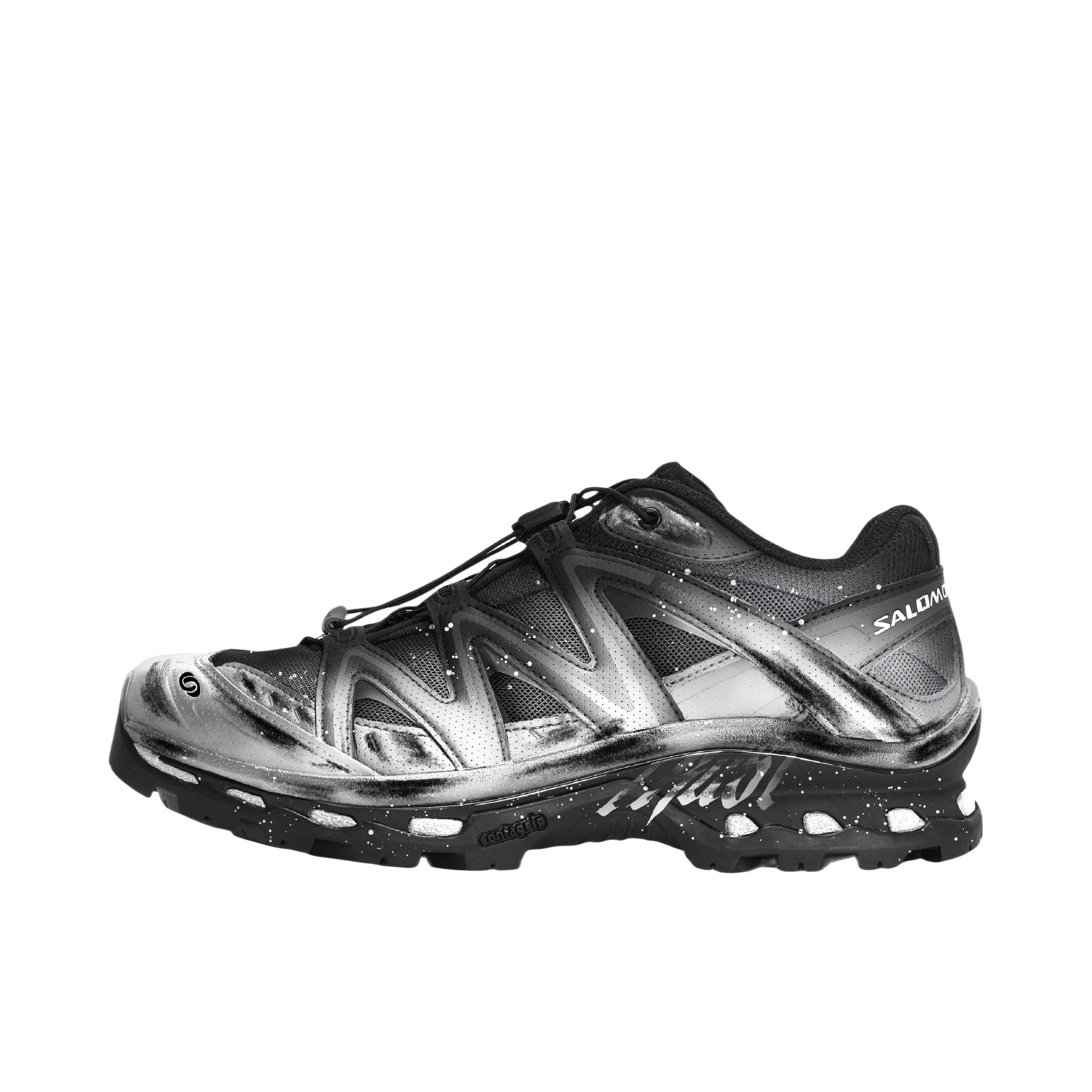 推荐商品：定制款 Salomon/萨洛蒙 XT-Quest 811制造 跑鞋 机能街头做旧高街 银骑冲锋