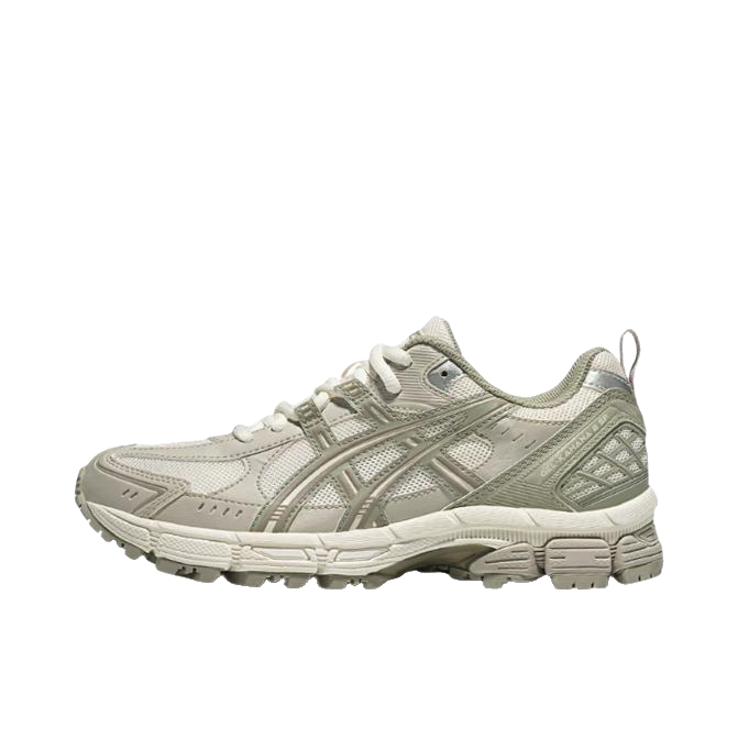 推荐商品：Asics/亚瑟士 Gel-Kahana 8 SP 越野跑鞋 缓震透气防滑耐磨系带舒适百搭织物合成革抓地回弹公路短跑 女款/白色/灰色
