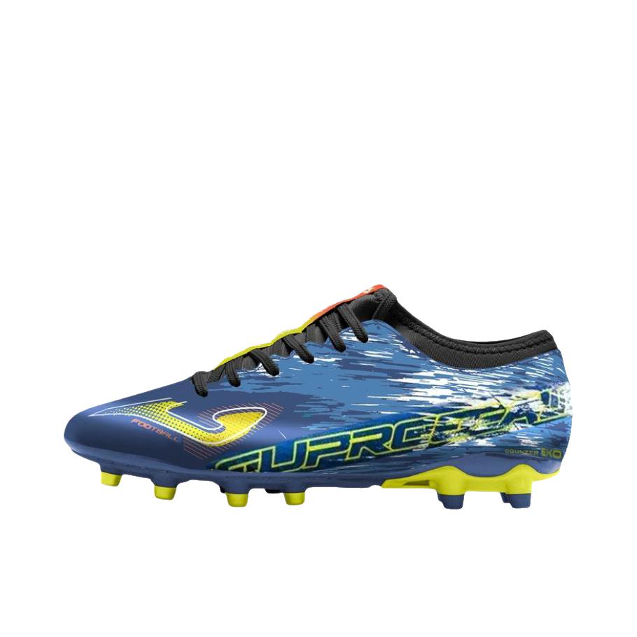 推荐商品：Joma 荷马 足球鞋 运动耐磨支撑圆头 蓝色