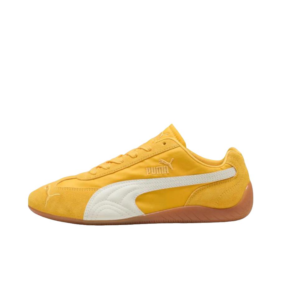 推荐商品：Puma/彪马 speedcat 运动休闲鞋 柔软支撑低帮系带 黄色/白色 
