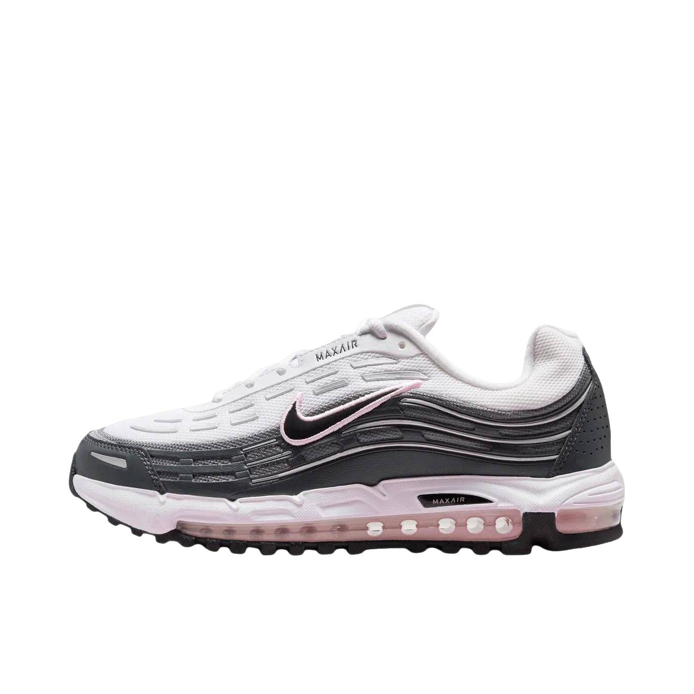 推荐商品：Nike AIR MAX TL 2.5 跑鞋 减震圆头百搭合成革回弹舒适耐磨 白色/黑色/粉色