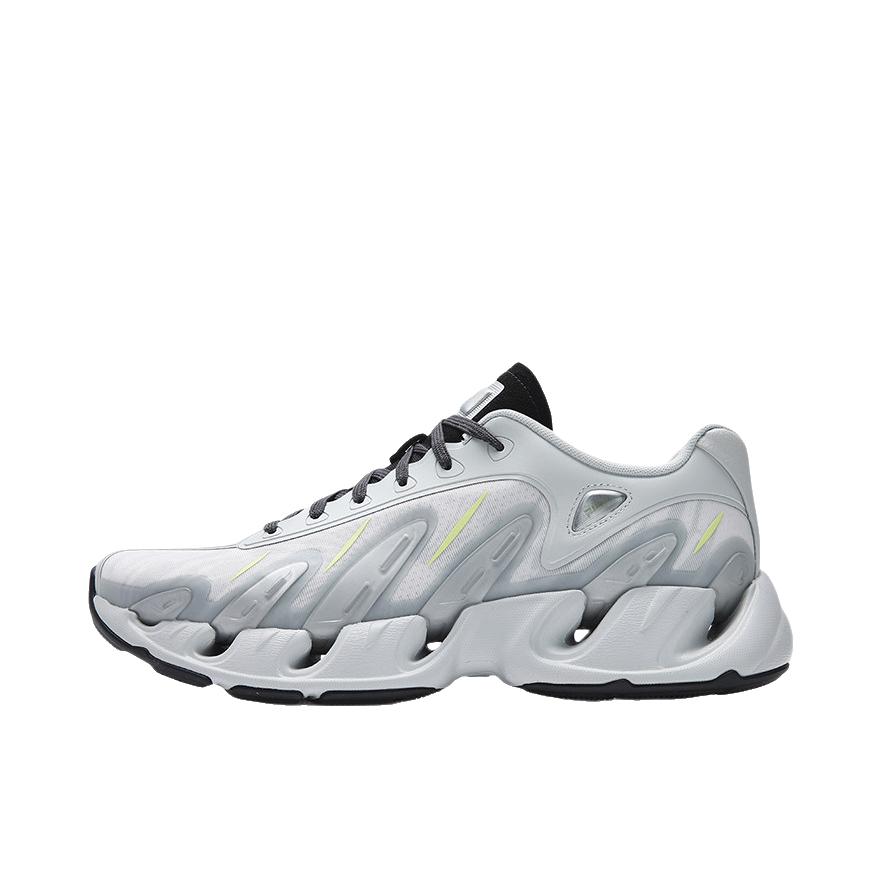 推荐商品：FILA/斐乐 VETTA V头鞋 老爹鞋 系带低帮时尚支撑减震轻便 太空银/炫目蓝