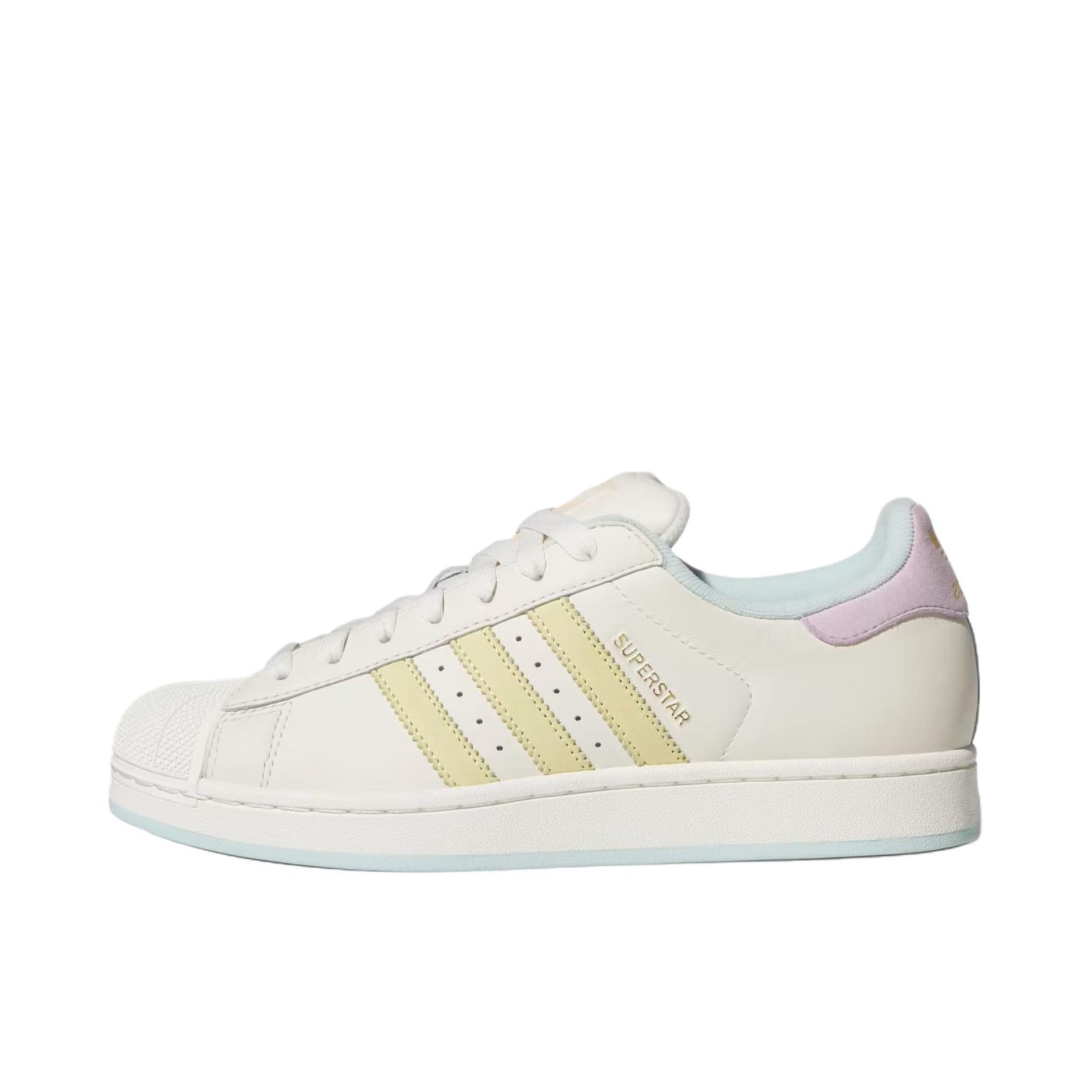 推荐商品：adidas Originals Superstar 2 板鞋 复古防滑耐磨贝壳头贴合圆头支撑 米色/白色
