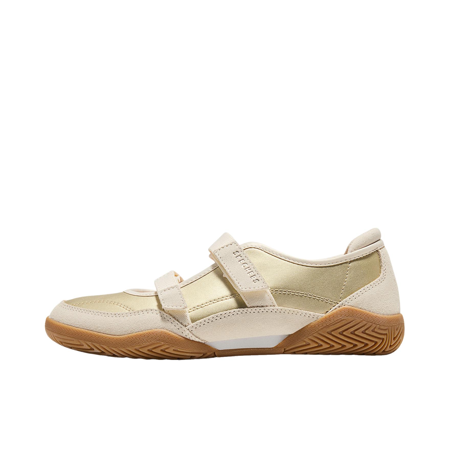 推荐商品：Skechers/斯凯奇 运动休闲鞋 圆头气质舒适百搭 190167 女款/香槟色